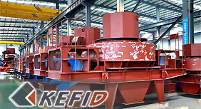 Vertical Shaft Impact Crusher On Site